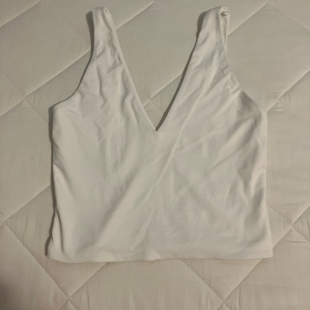 COPY - Contour V neck tank top